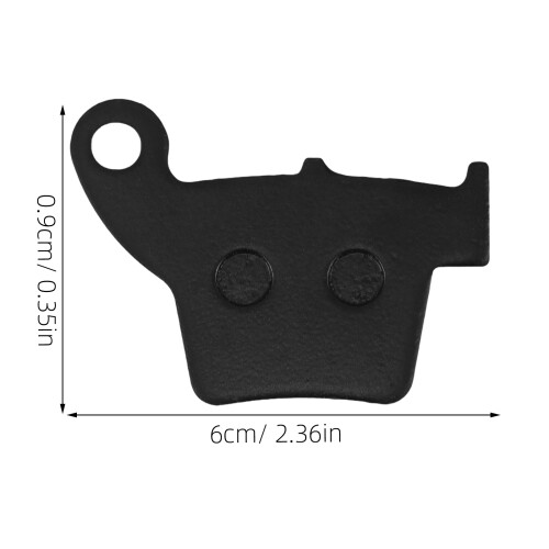 1Paire Garnitures De Arrière Semi-Métal Multi Usage Durable 1