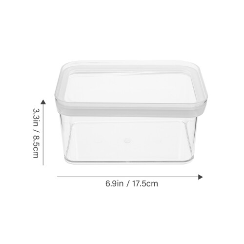 1 set clear butter dish with cutting tool, reusable holder 1