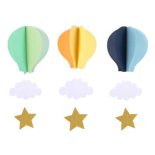 globos decorativos colgantes 3 . para , niños, guardería o fiesta
