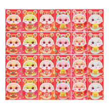 36pcs 2025 snake year red packets for spring festival celebration