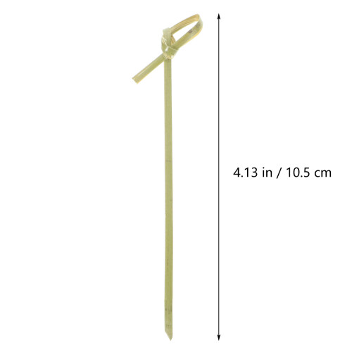 200 pcs 10.5cm thickened bamboo cocktail picks for fruit and drinks 2