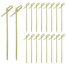 200 pcs 10.5cm thickened bamboo cocktail picks for fruit and drinks