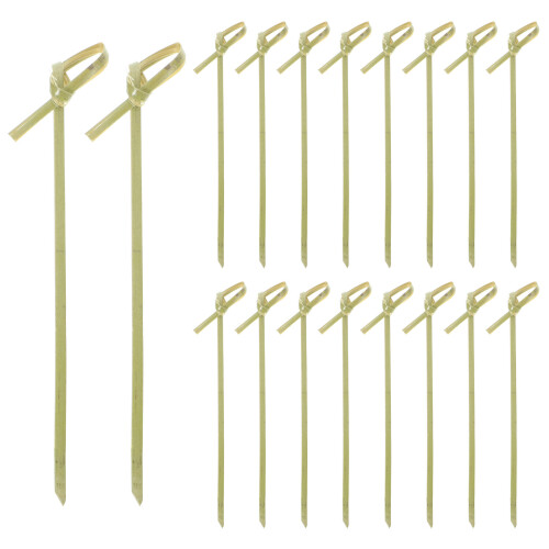 200 pcs 10.5cm thickened bamboo cocktail picks for fruit and drinks
