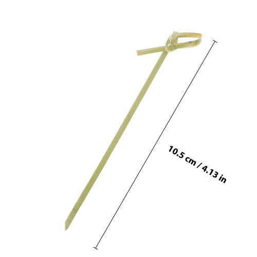 200 pcs 10.5cm thickened bamboo cocktail picks for fruit and drinks 1