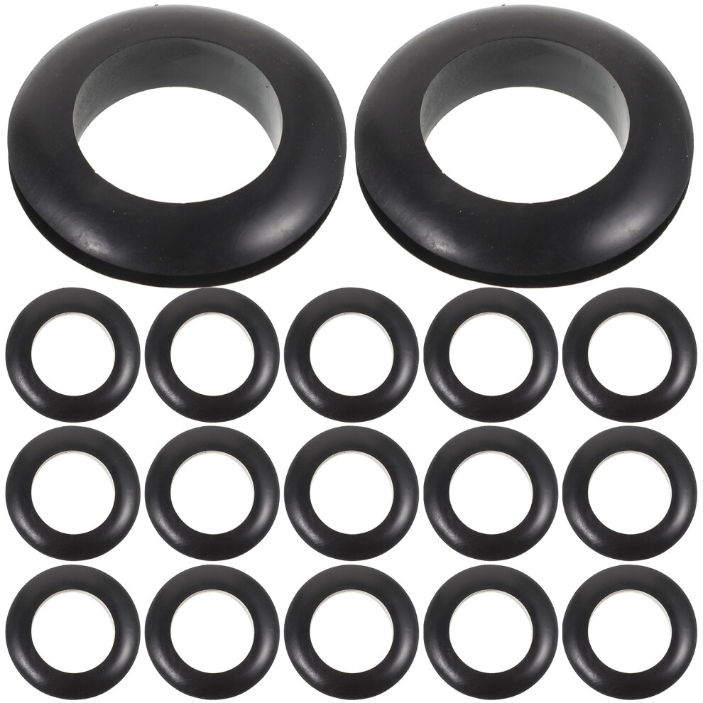 50Pcs Plastic Grommet Wire Protection Plug For Electrical Appliances 3294012020324