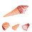 plush ice cream shaped pillow soft fluffy sofa cushion 2