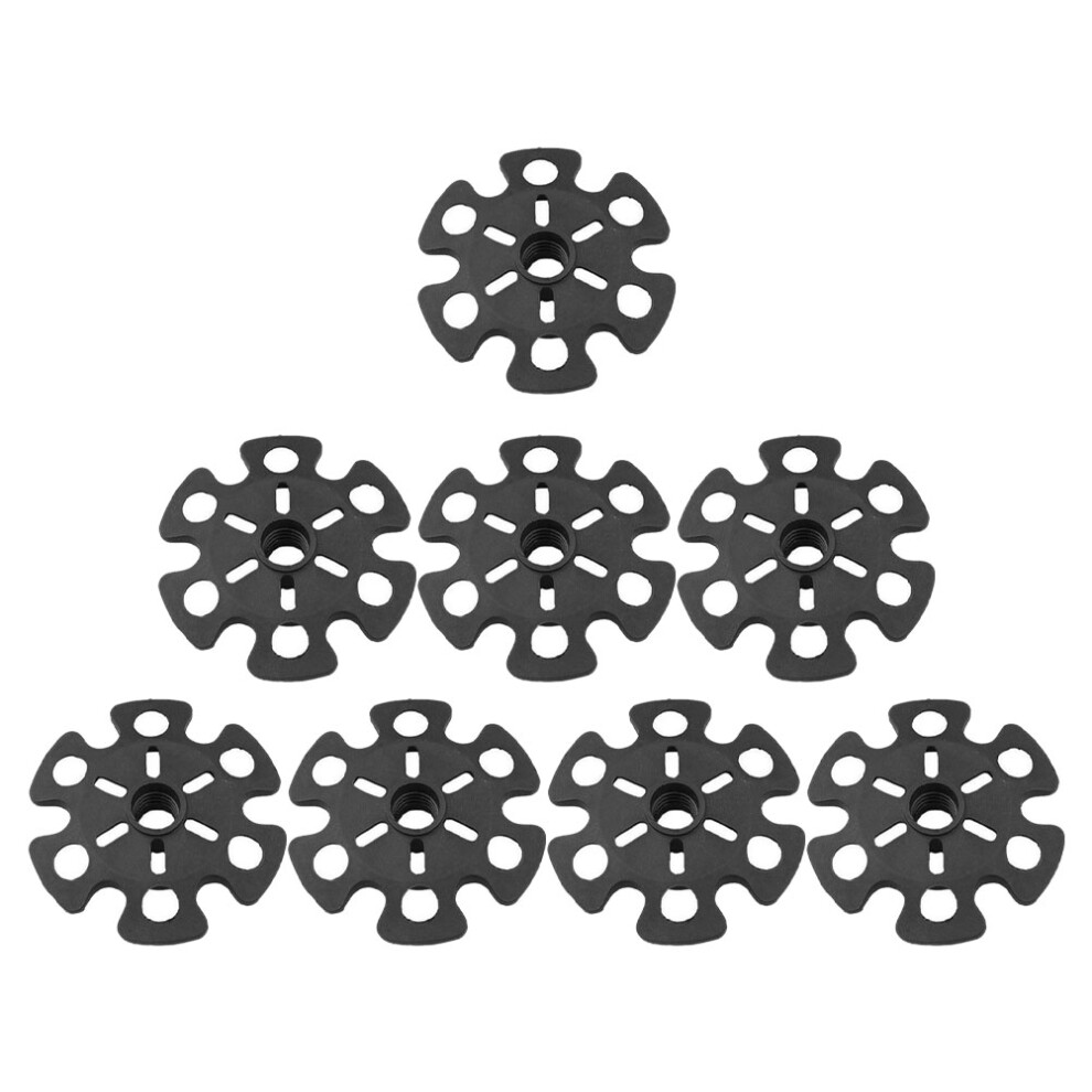 Photos - Climbing Gear 8pcs trekking pole tips snowflake disk baskets for walking sticks