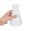 3pcs plastic conical flask with screw cap 50ml 100ml 500ml for lab use 4