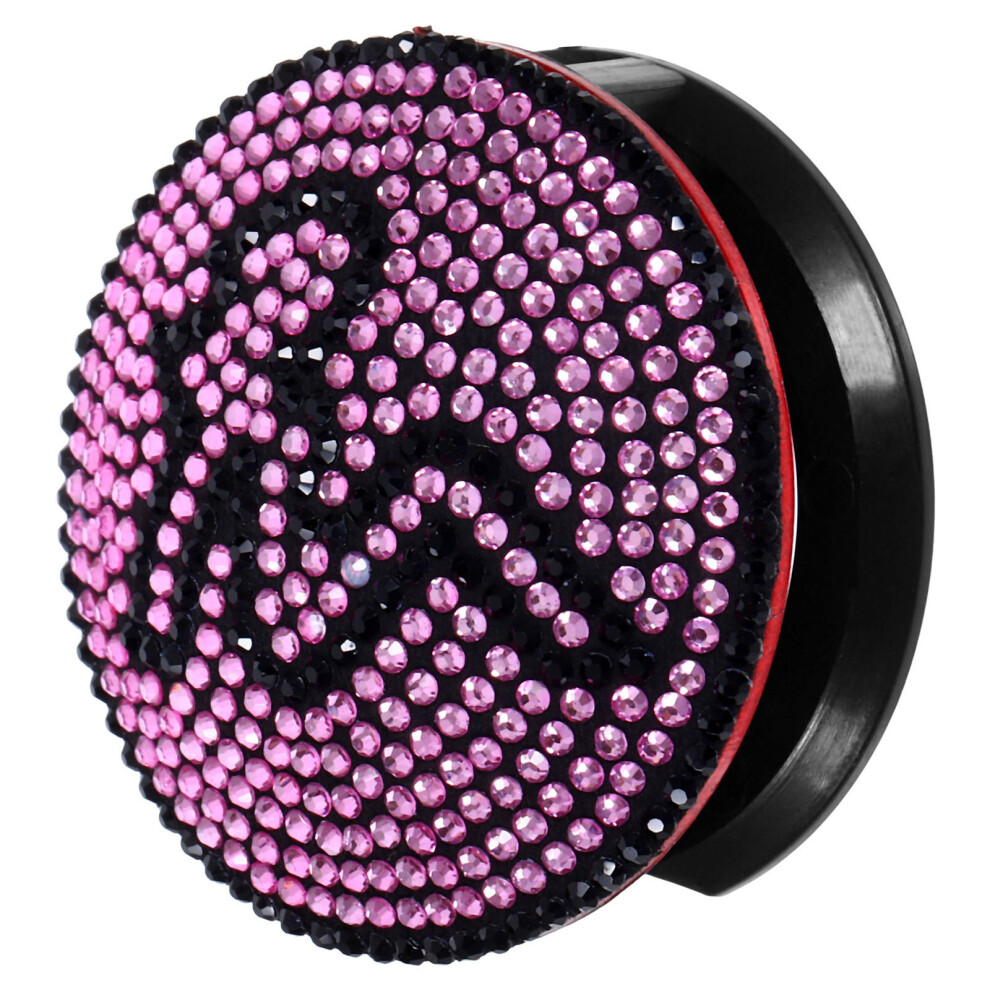 Car Engine Stop Decoration Cover Push To Start Button Rhinestone 3294012052851