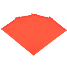 4pcs replacement high visibility pennant safety flag for bike
