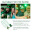 6Pcs St Patrick'S Day Necklace Clover Hanging Decor 9