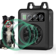 Anti Barking Device,50ft Upgraded Dog Barking Device with 3 Adjustable Levels,rechargeable Ultrasonic Dog Bark Deterrent Pet Behavior