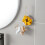 8pcs decorative wall hooks multi-function jewelry hangers 8