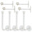 8pcs decorative wall hooks multi-function jewelry hangers 2