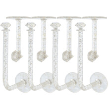 8pcs decorative wall hooks multi-function jewelry hangers