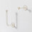 8pcs decorative wall hooks multi-function jewelry hangers 9
