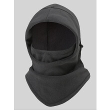 (Grey, one-size) Musion Winter Thermal Ski Balaclava Adjustable Warm Black Full Face Mask Windproof Fleece Neck Gaiter Unisex Cycling Gear for Winter Outdoor