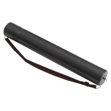 plastic stretch scroll holder rotary chart tube poster container