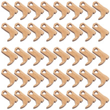 50pcs unfinished wood mini cowboy boots cutouts for wedding ornaments