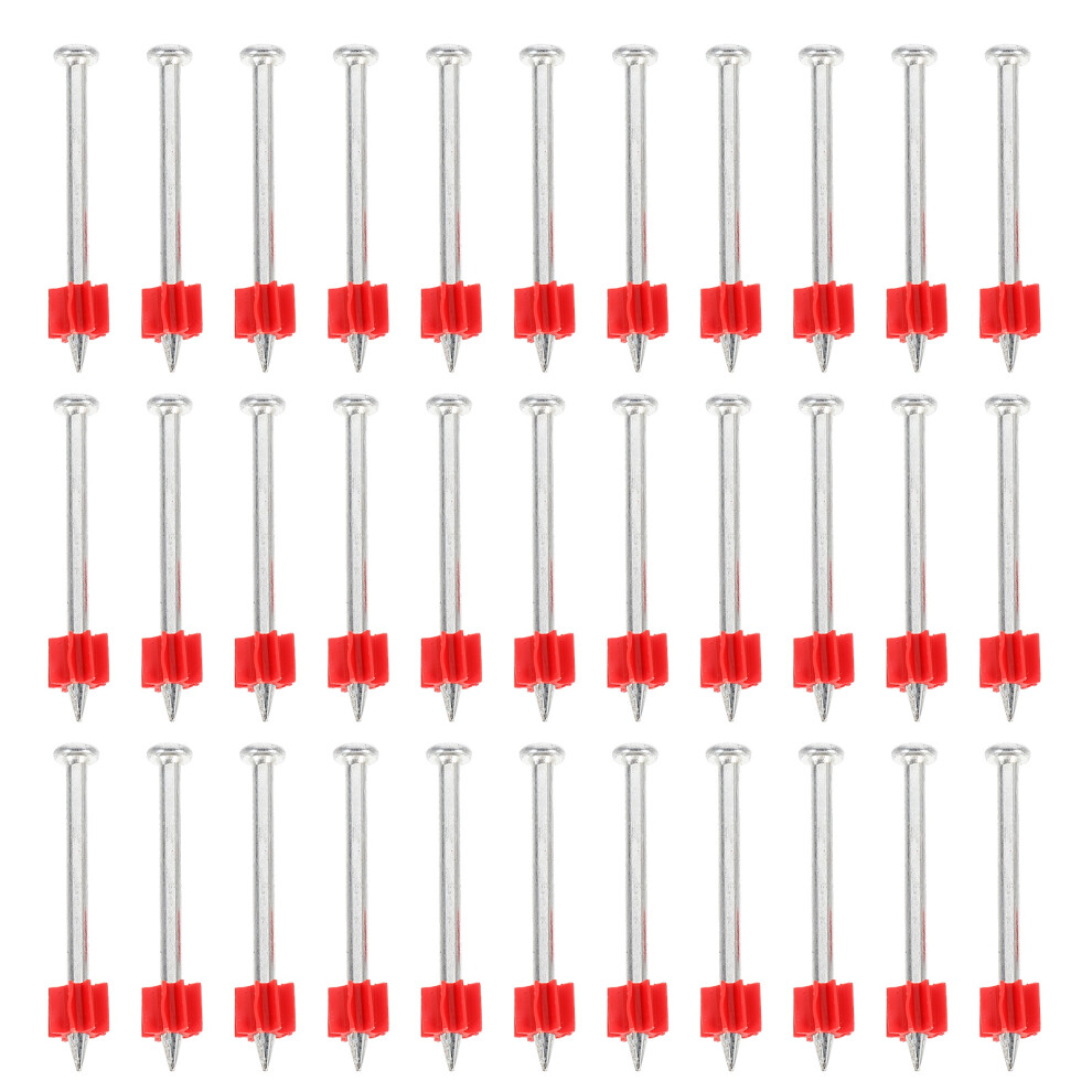 100Pcs Point Tip Cement Nails Steel Nails Concrete Wall ( ) Wall Nails 3294012066858