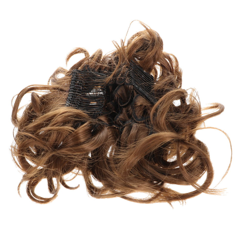 Ohphcall Unisex Short Curly Hair Wig Natural Looking Pretty Elegant Accessory