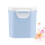 large capacity milk powder storage container sealed box home use sky blue 5