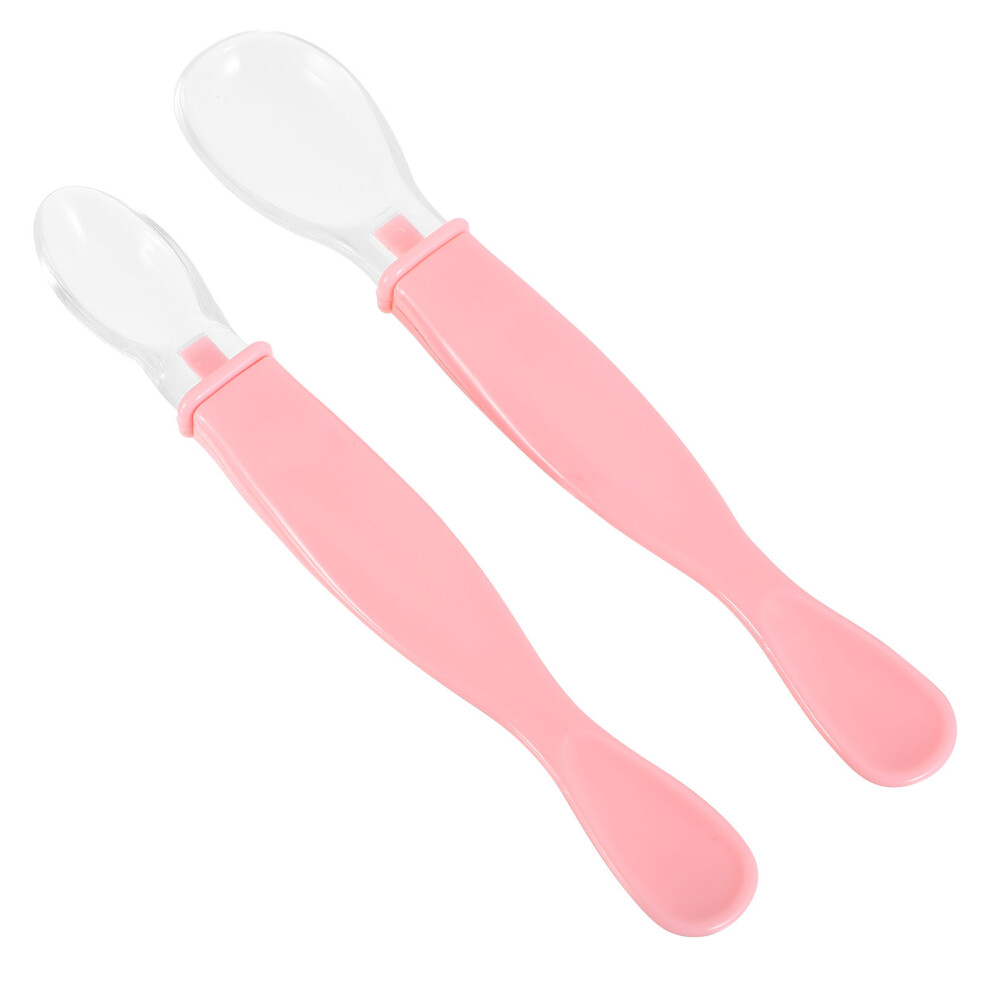 2Pcs Baby Spoons Set For Children Toddlers, Lovely Utensils Ohphcall