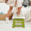 folding stool portable small green for home 3