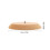 Round pottery mold with wood base for clay dish and drape projects 2