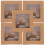 5pcs kraft paper bakery boxes with window for cake cookie packaging 1