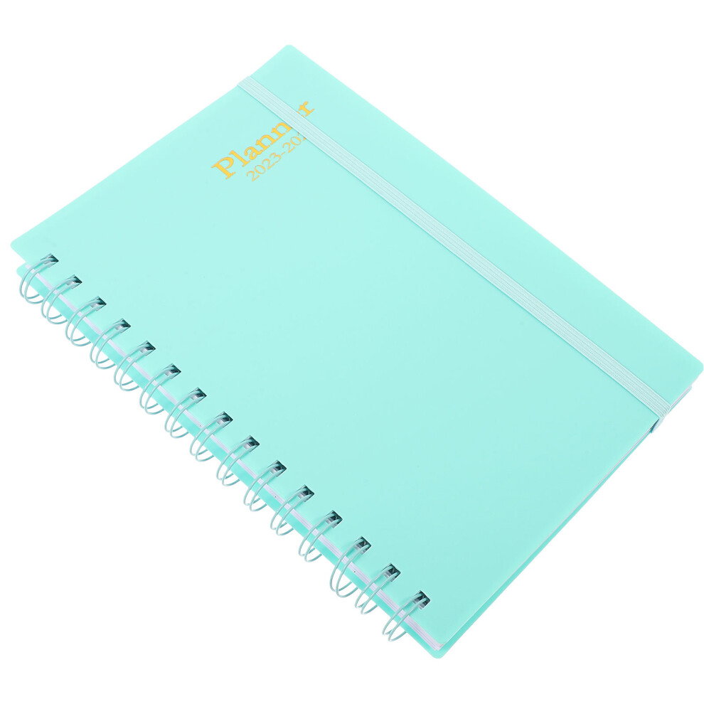 Photos - Notebook coil notepad english planner  schedule  2023