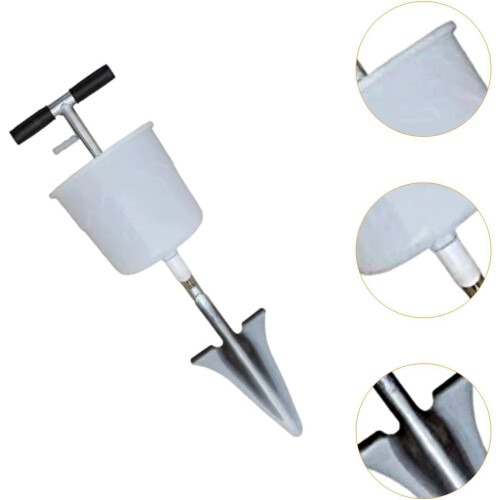 Manual Spreader Handheld Garden Seeder For Fruit Trees, Adjustable Seed And Fertilizer Application 1