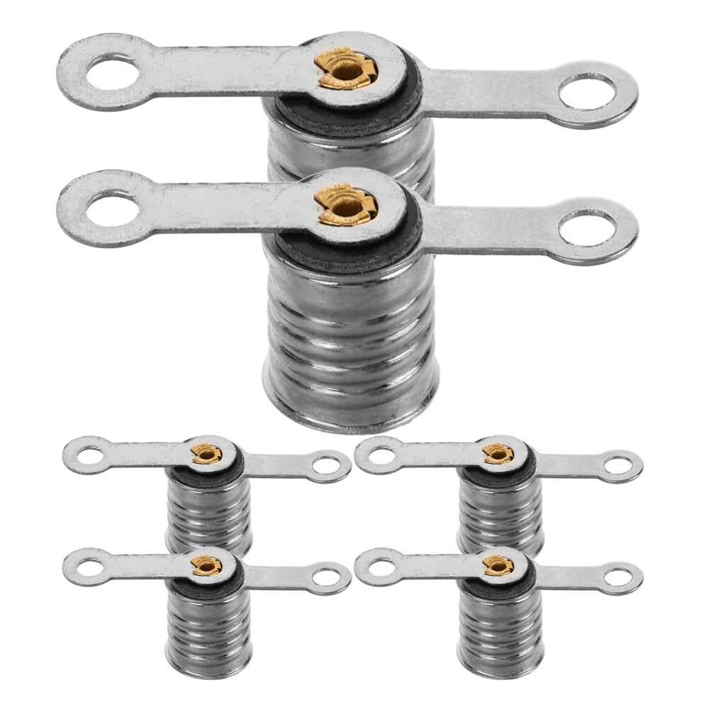 6Pcs Light Bulb Sockets Screw Lamp Holders For Physics Experiments 3294012061556