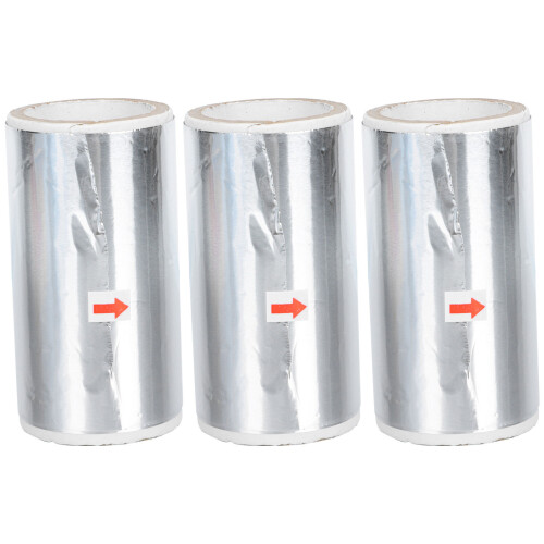 3 rolls nail removing tin foil, polish remover, scraping tool