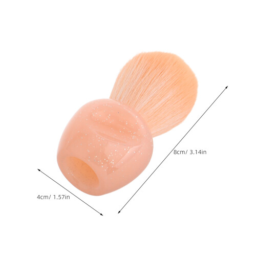 2pcs mini brush for powder and blush, portable makeup tool 2