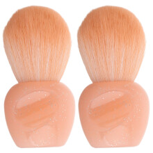 2pcs mini brush for powder and blush, portable makeup tool