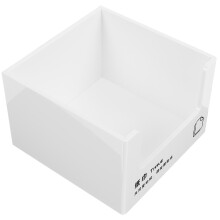1Acryl Servettenhouder Wit Met Stabiele Basis Voor En Bar