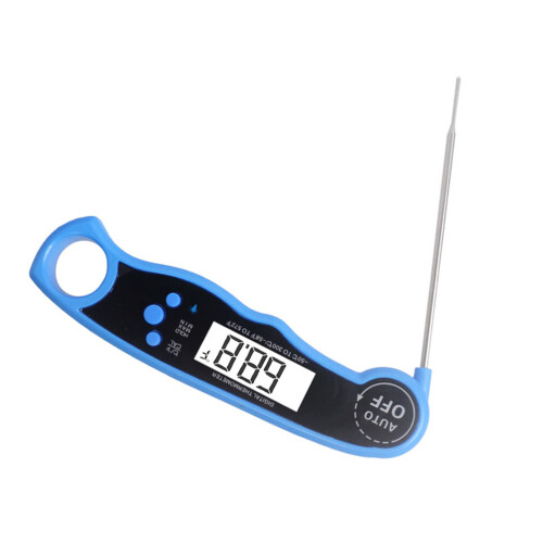 Thermomètre Bleu 1 Sonde Pliable Étanche