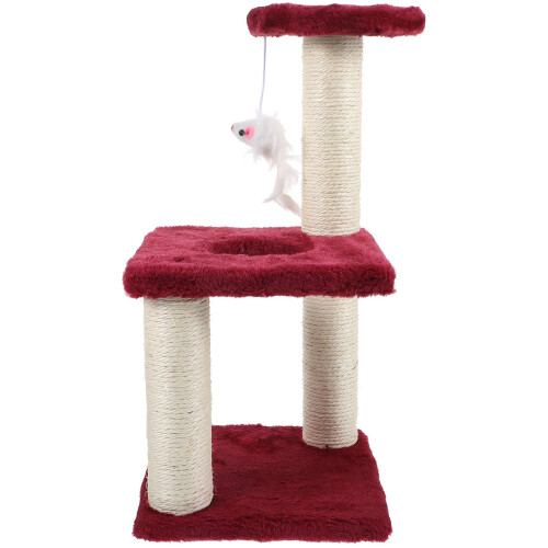multi-layer cat scratcher and climbing stand for household pets 2