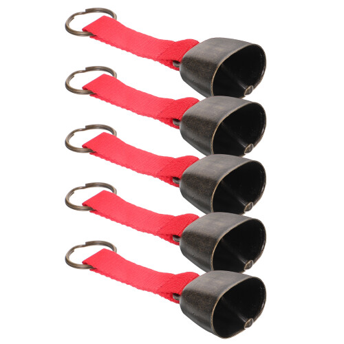 5pcs bear bell for hiking camping vintage multi-use warning bell