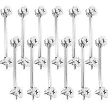 20 sets cam fittings kit with connectors and dowels for furniture cabinet