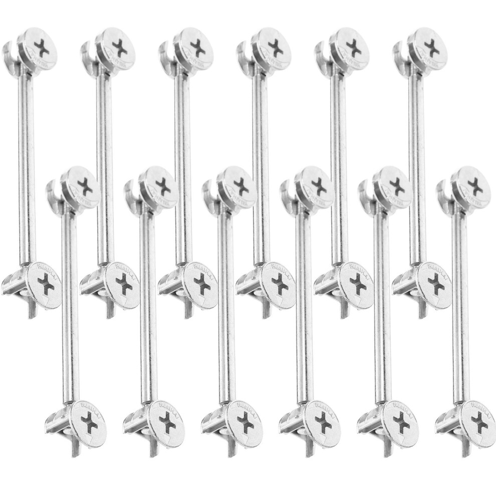 20 Sets Cam Fittings Kit With Connectors And Dowels For Furniture Cabinet 3294042600688