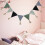 Multi Cotton Bunting Handmade Flags For Home Decoration 5