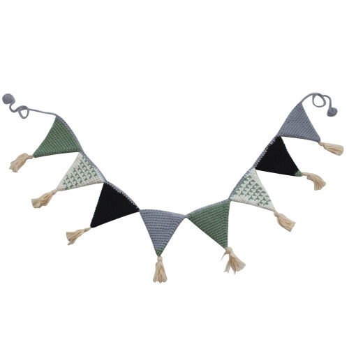 Multi Cotton Bunting Handmade Flags For Home Decoration