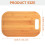 Household Bamboo Cutting Board For Kitchen And Meat 2