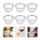 8Pcs Stainless Steel Mesh Tea Infuser Silver Durable Teapot Strainers 10