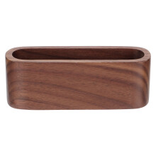 1Stk Stilvolle Business Kartenbox Aus Holz Für Bürobedarf