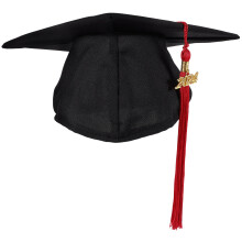 Polyester Graduation Cap with Tassel Multi Color Adult Grad Caps