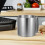 Stainless Steel Adjustable Cake Ring Mold Silver for Baking Cakes 7