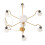 Ceiling Lamp Miniature Hanging Light Decoration Micro Scene Craft 9